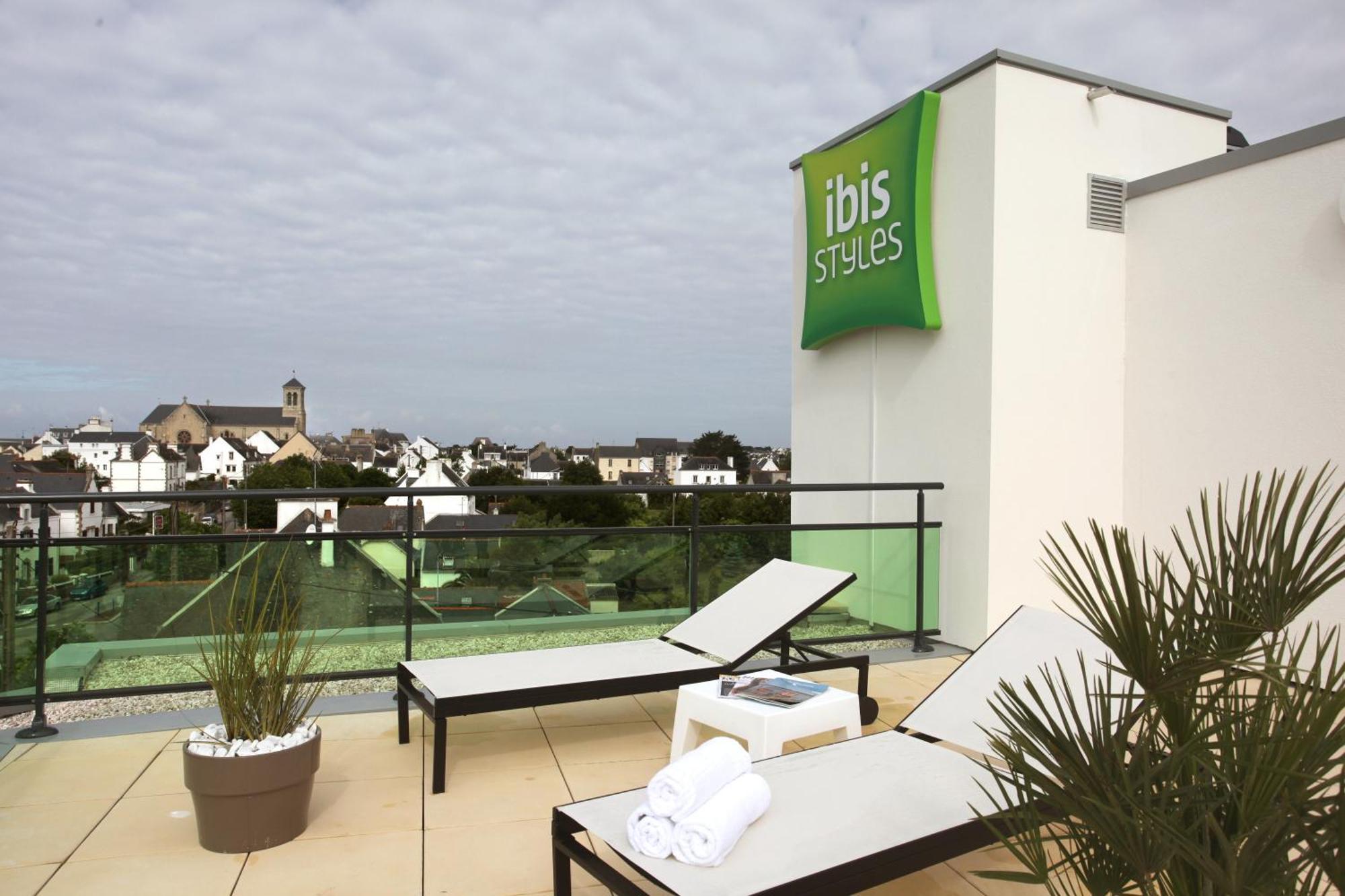 Hotel Ibis Styles Quiberon Centre Exterior foto